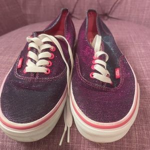Purple Sparkly Vans